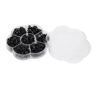 HEEPDD Occhi di Sicurezza Fai da Te - Bottoni con Cupola a Fungo, Robusti Materiali Artigianali in Plastica per Bambini, Progetti Fai da Te e Giocattoli Fatti a Mano - 184 Pezzi, Dimensioni da 6 Mm