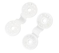 HEEPDD Ombre Solare Ombreggiatura Clips Clips Rete Shadow da 100 Pezzi in Plastica per Il (White)