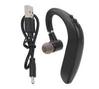 HEEPDD One Ear Auricolare Distanza di Trasmissione del Segnale 15M Auricolare Plastica e Silicone Resistenti a Lungo con Cavo di Ricarica USB per la Corsa (#1)