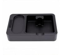 HEEPDD Organizzatore Multifunzionale Staccabile per Busta per Stazione Antimanomissione per Portafiltro da 51 53 58mm Distributore Antimanomissione Contenitore per Rifiuti ABS (BLACK)