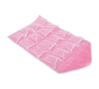 HEEPDD Organizzatore Pensile per Armadio a Muro, Poliestere per Camera da Letto, Bagno, Accessori per Riporre Oggetti da 28,3x16,5 Pollici (PINK)