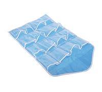 HEEPDD Organizzatore Pensile per Armadio a Muro, Poliestere per Camera da Letto, Bagno, Accessori per Riporre Oggetti da 28,3x16,5 Pollici (BLUE)