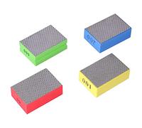 HEEPDD Pad di Lucidatura a Mano per il Taglio delle Piastrelle in Pietra Deburting 60# 100# 200# 400# Grit Usura Resistente, Adatto per il Taglio delle Piastrelle in Pietra Che Sfacciano 60# 100#