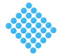 HEEPDD Palline in Schiuma Colorata, Materiale EVA, Palline da in Schiuma Morbida 30 Pezzi per Allenamento Swing e Pratica Indoor (BLUE)