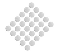 HEEPDD Palline in Schiuma Colorata, Materiale EVA, Palline da in Schiuma Morbida 30 Pezzi per Allenamento Swing e Pratica Indoor (WHITE)