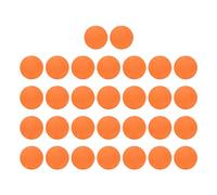 HEEPDD Palline in Schiuma Colorata, Materiale EVA, Palline Morbide per la Pratica Indoor, 30 Pezzi di Allenamento all'aperto Diametro 0,8 Pollici per Allenamento Swing (ORANGE)