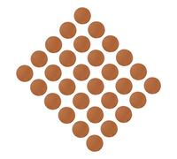 HEEPDD Palline in Schiuma Colorata, Materiale EVA, Palline Morbide per la Pratica Indoor, 30 Pezzi di Allenamento all'aperto Diametro 0,8 Pollici per Allenamento Swing (BROWN)