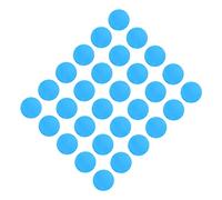 HEEPDD Palline in Schiuma Colorata, Materiale EVA, Palline Morbide per la Pratica Indoor, 30 Pezzi di Allenamento all'aperto Diametro 0,8 Pollici per Allenamento Swing (BLUE)