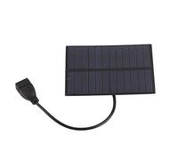 HEEPDD Pannello Solare Portatile, Caricatore di Pannelli Solari in Silicio Monocristallino Leggero per i Telefoni Cellulari Mp3 Attività Esterne e Istruzione
