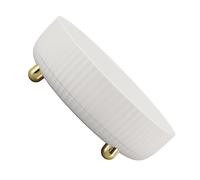HEEPDD Parola Rotativa della Griglia di Stoccaggio Rotante Rotonda con Strutturato per Organizzare Piccoli Oggetti, Ideale per Mobili da Cucina, Materiale PP PP Sostenibile (WHITE)