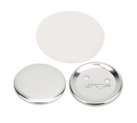 HEEPDD Parti di Badge Surface Liscio Servizio da 56 Mm per Prese per la Produzione - 100St per Strumenti Fai -da te