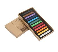 HEEPDD Artist Pastel, 24 36 48 Assorted Colors Set Soft Pastel Square Chalk Sketch Squares for Professional Pastel Studies Pastel Artwork(12 Colori)