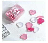 HEEPDD PE Cubi di Ghiaccio a Forma di Cuore Liscio Cubetti di Ghiaccio Riutilizzabili per Gelido Succo di Succo D'arancia D'Uva a Forma di Uva a di a di Cuore per Acqua Pura da Soda