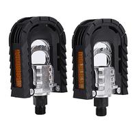 HEEPDD Pedali Design Leggero Antiscivolo Guida Confortevole per Utenti di Bici da Strada di Montagna 1 Paio di Bici da Strada Pieghevoli in Lega di Alluminio Nan Ciclismo