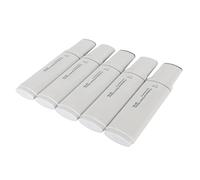 HEEPDD Pennarelli Jumbo 5 Pezzi Penne a Gesso Liquido in Plastica Punta Larga Colore Blu Assorbimento Uniforme di Inchiostro per Lavagna Finestra Specchio di Vetro Pietra Lavagna Artisti Bambini