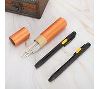 HEEPDD Pennarelli per da 2 Pezzi con 20 Ricariche, Pennarello per Cucito Cancellabile, Perfetti per e Progetti Fai-da-te su Tessuto e Ceramica Altri Accessori per Cucito e Ricamo