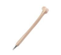 HEEPDD Penne a Sfera Set 0,7 Mm Inchiostro Blu Penne a Tema Medico Retrattili per Studenti Bomboniere di Halloween Divertimento in Ufficio a Sfera a Forma di Ossa 5 Pezzi Forniture Artistiche