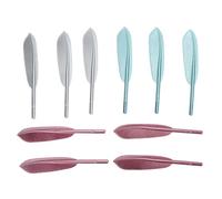 HEEPDD PENS 10pcs, Set di Penne a Sfera con Design Unico per la Scrittura Scolastica di Ufficio, Forniture per Studi di Scrittura Liscia in Plastica ABS