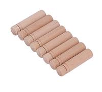 HEEPDD per Aghi in Legno, Organizer per Materiali da Cucito in Legno Massello, Confezione da 8 Contenitori per Artigianato, Supporto Portatile per la Casa e i Professionisti