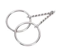 HEEPDD per Cavallo Professionale con Filetto, da Allenamento in Acciaio Inossidabile da 295 Mm per Equitazione con Controllo Sicuro e Design Confortevole, Ideale per l'Allenamento e