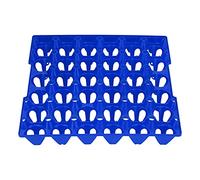 HEEPDD per Chicken Farm Kitchen Home 30 Portauova Cellulari con Design Scanalato Sicuro Acquacoltura Paesaggistica (BLUE)