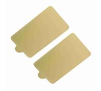 HEEPDD per Espositori per Dessert con 100 Pezzi di Tavolette per Mousse per Eventi di Matrimoni e compleanni. Prodotti da Forno (grande rettangolo)