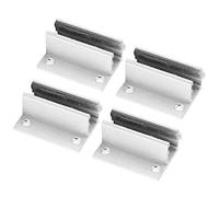 HEEPDD per Porte di Vetro Senza Cornice con Lega di Alluminio Spazzolato Nan Ad Alta Temperatura