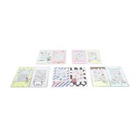 HEEPDD per Taccuini di Scrapbook Album Fotografici da 3 Pollici Pagina Protezione Scrapbooking Pad Accessori Nan (Stile 2)
