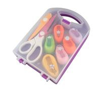 HEEPDD Perforatore Creativo per Bambini Fai-da-Te Set Artigianale, Perforatore Artigianale per Artigianato Foglia Farfalla Stella Cuore Fiore Punzono Progetti Fai da Te Strumenti Fatti a Mano