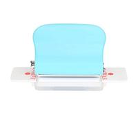 HEEPDD Perforatrice Regolabile, Perforatrice per Carta A4 A5 B5 con Righello in Scala, Scatola per Scarti di Carta, Punzonatura Creativa Fai-da-te, Posizionamento Rapido, Regolabile di Dimensioni