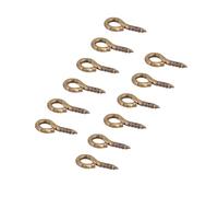 HEEPDD Perni con Occhiello Design a Vite Accessori per Gioielli in Lega 200 Pezzi per Artigianato in Legno in Resina Bronzo Antico Oro Argento Il Design a Vite Garantisce un Fissaggio Sicuro (Bronzo)