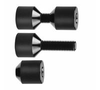 HEEPDD Perno con Flangia a Due Fori, Perno di Allineamento della Flangia in Lega di Alluminio per un Montaggio Preciso e un'installazione Rapida in Fori per Bulloni 3/8 a 1 Pollice