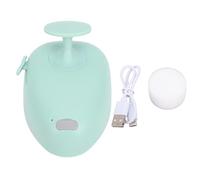 HEEPDD Pespa per Toelettatura Spray per Animali Domestici 3 in 1 Pennello per la Nebbia per Animali Domestici Spazzola D'acqua Gatta con un Pulsante Design a Spruzzo Massaggio Testa per (GREEN)