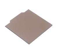 HEEPDD Piastra di Costruzione per Stampante 3D, Acciaio per Molle PEI Flessibile con Base Magnetica, Forte Adesione 165x165 Mm per Stampa 3D Ad Ampia compatibilità