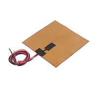 HEEPDD Piastra Riscaldante in Poliimmide, Pellicola Riscaldante Elettrica Flessibile, Termistore 100K, 200 X 200 Mm per Applicazioni con Stampante 3D (DC24V 150W)