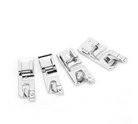 HEEPDD Piedino per Orlo Arrotolato, Acciaio Inossidabile, Design Durevole, Compatibile con Macchine da Cucire a Manico Basso per Progetti Fai da Te