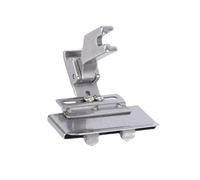 HEEPDD Piedino Regolabile per Macchina da Cucire, Piedino Multifunzionale in Acciaio Inossidabile con Regolazione della Larghezza per Pizzo, Elastici, Nastri di Rilegatura, Finiture