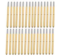 HEEPDD Pin Pogo, Sonda di Prova in Ottone, Precisione di Precisione 0,02 Mm, Ideale per Giunti di Saldatura e Cavo e Sonda per Test PCB