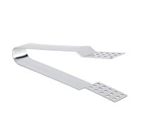 HEEPDD Pinza per Utensile Multifunzionale per Bustina di tè in Acciaio Inossidabile, 5,31 X 0,78 Pollici, Argento, Riutilizzabile per la Preparazione del tè e Stoviglie per Dessert