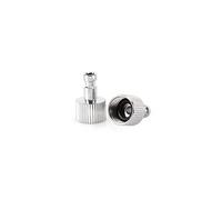 HEEPDD Plug a Rilascio Rapido Aerografo da 2 PCS, Adattatore di Accoppiatore per Disconnessione da 1/8 "Adattatore di Accoppiatori Maschi e Femminile.