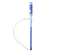 HEEPDD Pompa di Trasferimento Liquidi a Batteria Sifone Efficiente per Gasolio Acqua Leggero 10,4 Once Drenante Portatile Acquari per Pesci Piscine Seminterrati Allagati Utilizza Batterie 2 D (BLUE)