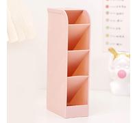 HEEPDD Porta della Penna Scatola di Stoccaggio, Semplice Pratico, Piccolo Colore delle Caramelle, Cartoleria per Studenti, per Pennelli per il Trucco, Rossetti Nan (PINK)