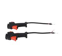 HEEPDD Porta dell'acceleratore dell'interruttore Maneggevole 2 Pcs, Montaggio per l'interruttore del Manico del TRIMMER del Cavo per FS75 FS80 FS85 MACCHINA TRIMMER NAN