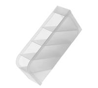 HEEPDD Porta di Penna Inclinata, Supporto a Matita a 4 Griglia Obliquo di Cartoleria di Cartoleria di Deposito di Rossetto Organizzatore per la Scrivania della Scuola di Casa Forniture da Scrivania