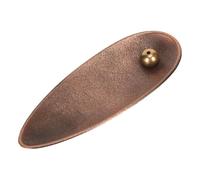 HEEPDD Porta Incenso a Foglia, Materiale Rame, Design Vintage, Elegante Decorazione per la Casa per Yoga e Sala Lettura (Antico)