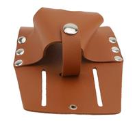 HEEPDD Porta Metro a Nastro, Custodia per Fondine per Attrezzi, Perfetta per Metro a Nastro e Punte da Trapano, 7,5 X 9,2 X 13,1 Cm per Porta a per Edilizia e Carpenteria, Cintura Attrezzi in Pelle PU