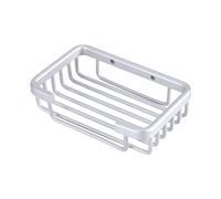 HEEPDD Porta Sapone Montato a Parete, Scatola di Sapone Resistente All'usura con Accessori per Montaggio, Contenitore di per i Bagni Domestici