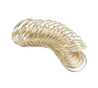 HEEPDD Porta Segnaposto da 50 Pezzi, Porta Segnaposto per Feste di Matrimonio Compatto per Varie Occasioni Come Matrimoni da 50 Pezzi, Mini Morsetto per Foto in Metallo (GOLD)