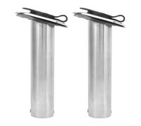 HEEPDD Portacanna per Barca, Supporto da Pesca con Angolo della Flangia di 15 Gradi per Barche e Pescatori Portacanna per Barca, Acciaio Inossidabile 316, Durevole Nan Altri Mezzi di Trasporto