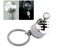 HEEPDD Portachiavi cambio auto, portachiavi modello automatico in lega multicolore design a forma di maiuscole per appassionati di auto e collezionisti